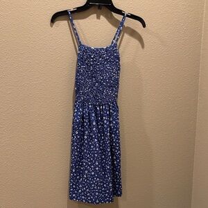 Zara Floral Blue Sundress 1681/700